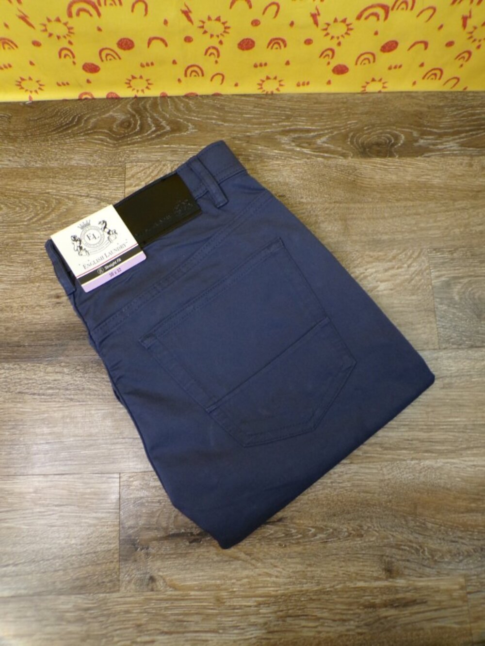 ENGLISH LAUNDRY NWT Men's Straight Fit Air Touch Comfort 30x32 Blue